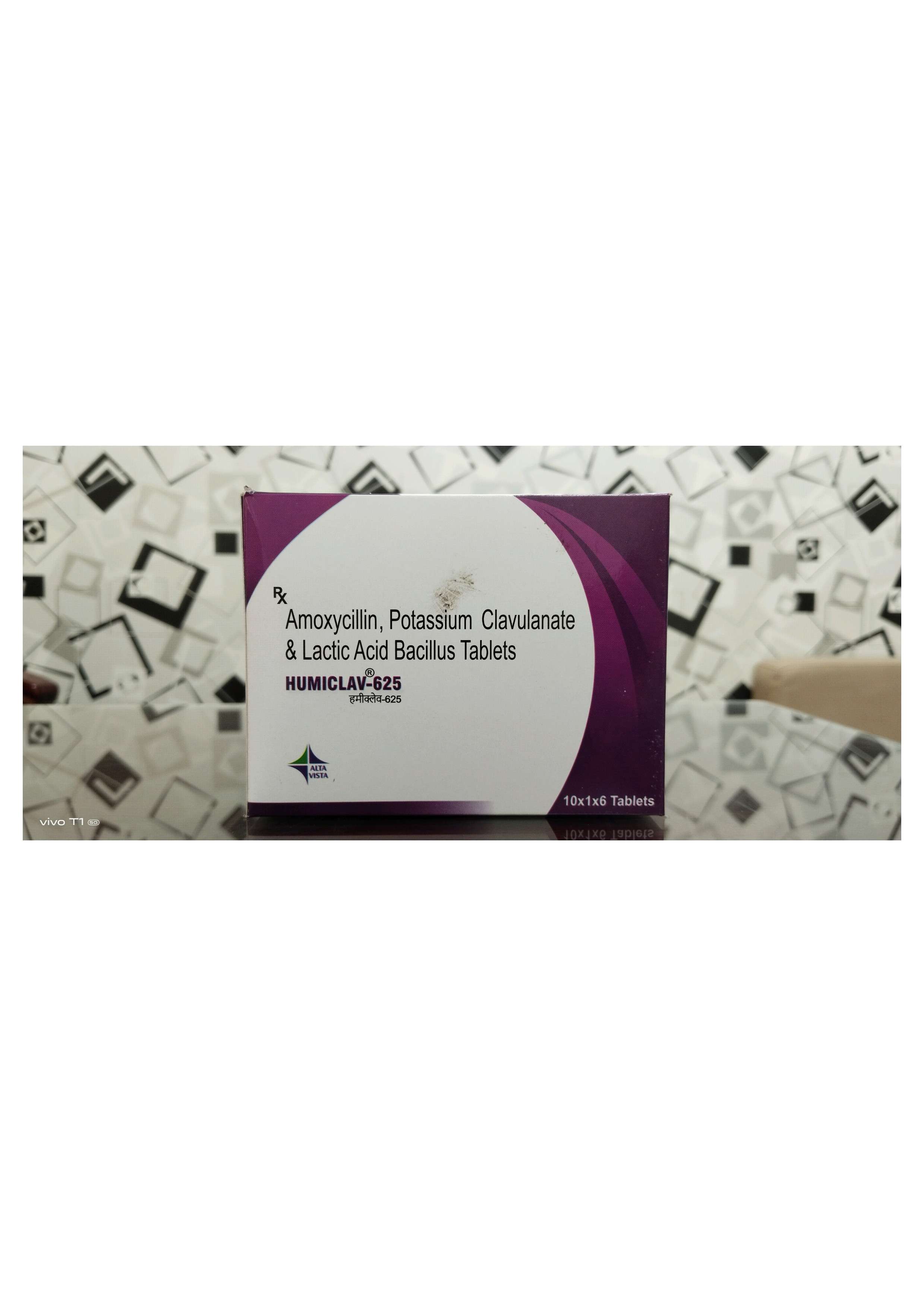 amoxycillin, potassium clavulanate & lactic acid basillus tablets