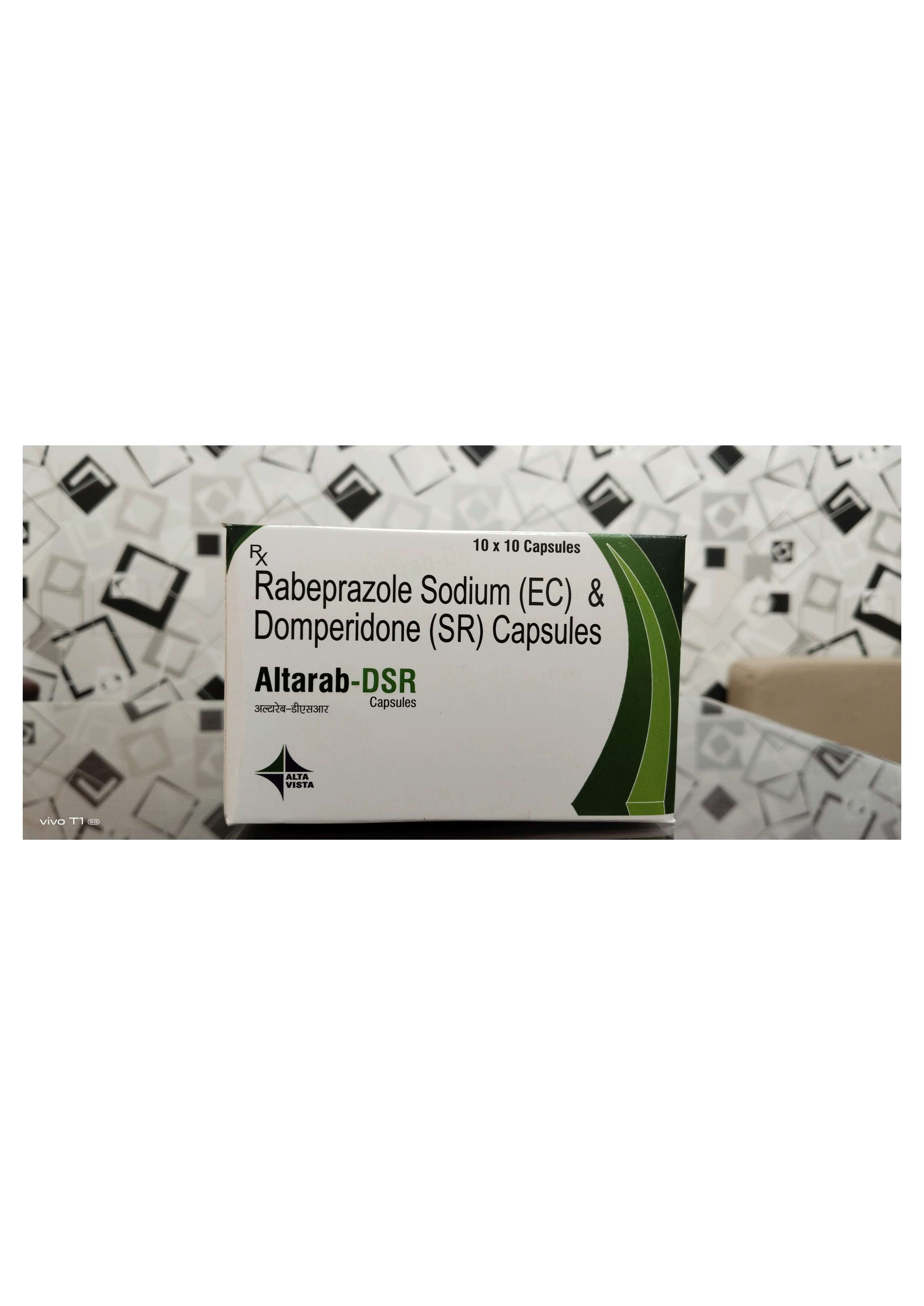 rabeprazole sodium (ec) & domperidone (sr)