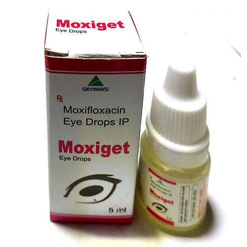 moxifloxacin  (eye drops  ip )