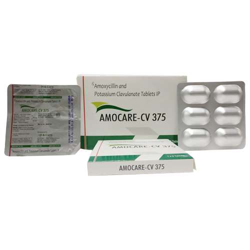 amoxicillin 250mg+ clavulinic acid 125mg (strip mono carton)