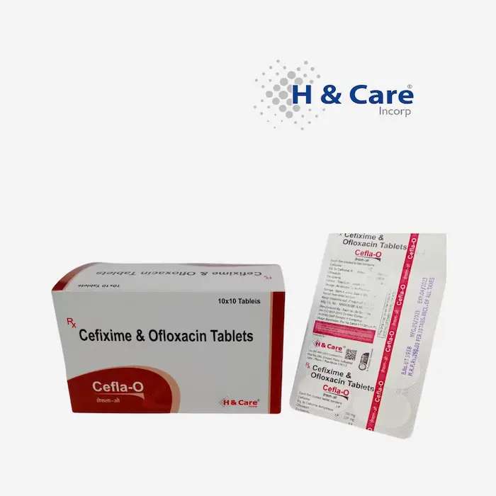 cefixime 200mg + ofloxacin 200mg