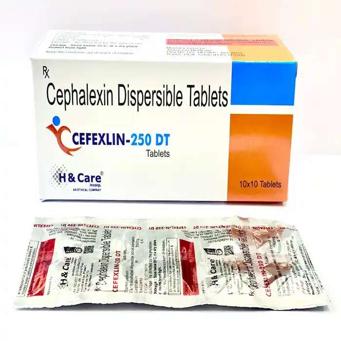 cephalexin 250mg dispersible tablet