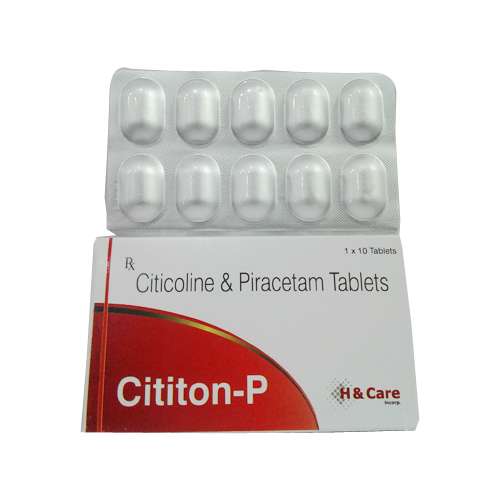 citicoline 500mg + piracetam 400mg