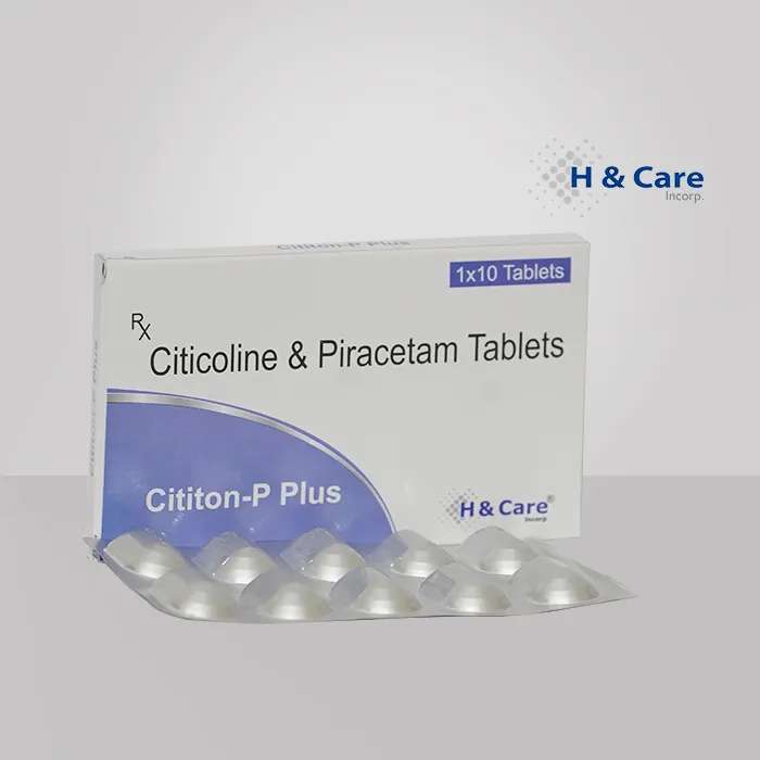 citicoline 500mg + piracetam 800mg