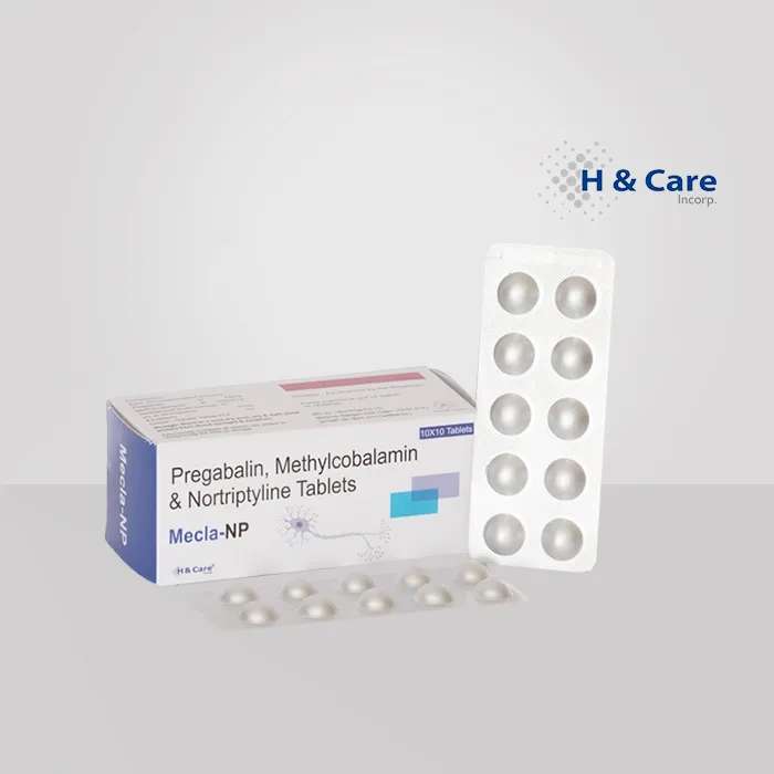 methylcobalamin 1500mcg + nortriptyline 10mg + pregabalin 75mg