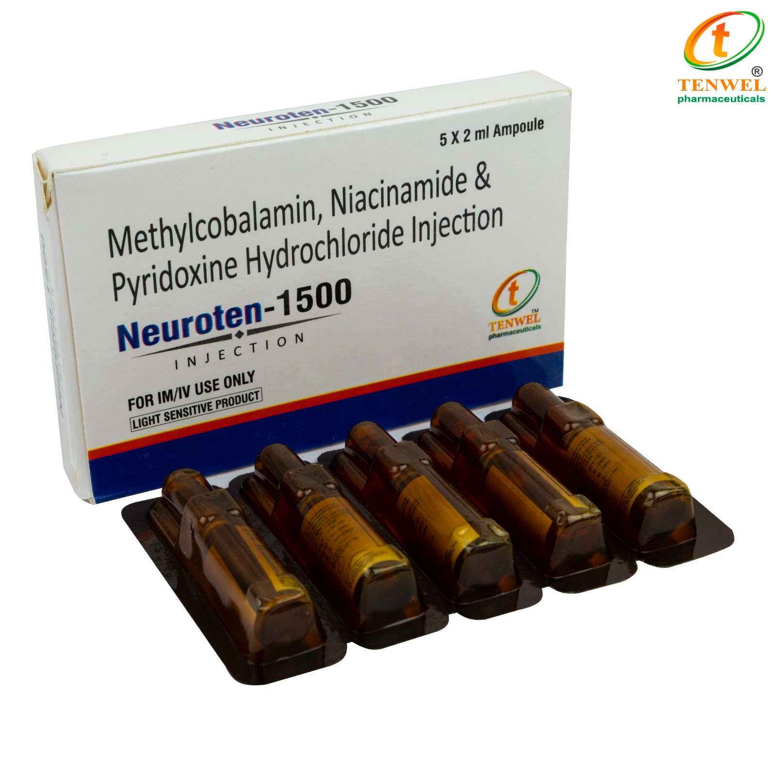 methylcobalamin  1500mcg + niacinamide + pyridoxine hydrochloride