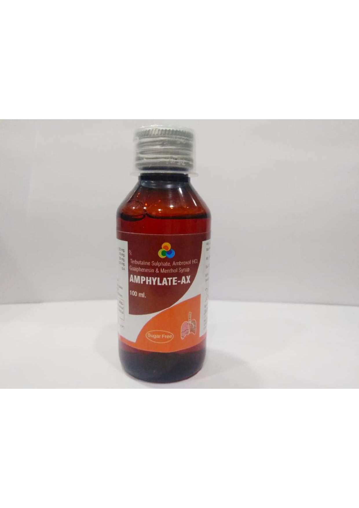 ambroxol 15mg+terbutaline1.25mg+guaifenesin 50mg+menthol (sugar free)
