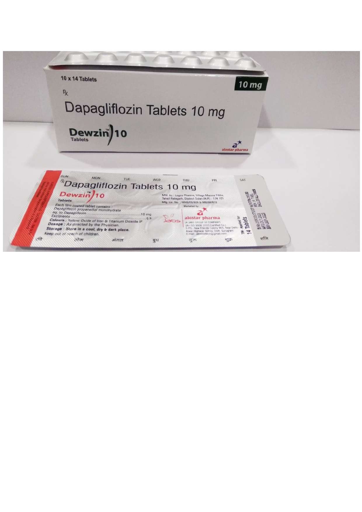 dapagliflozin tablets 10mg