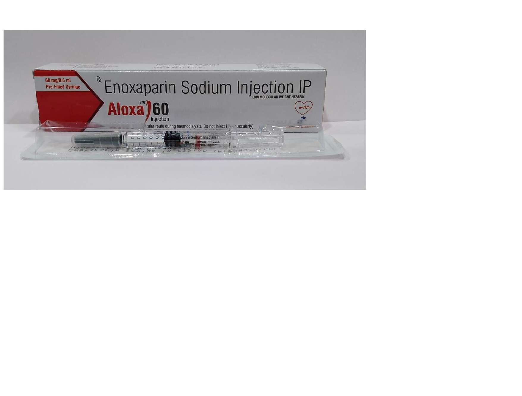 enoxaparin sodium injection ip 60mg/0.6ml(new)