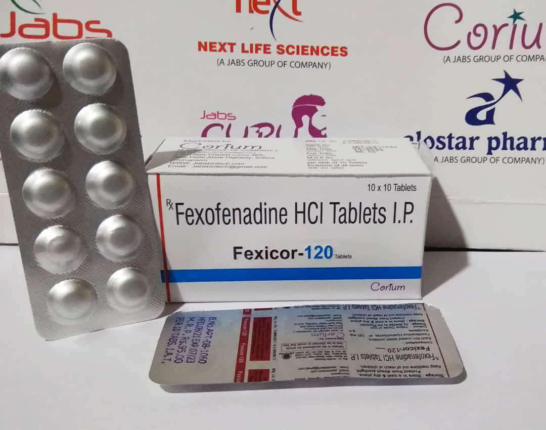 fexofinadine hydrochloride-120mg tablets i.p.