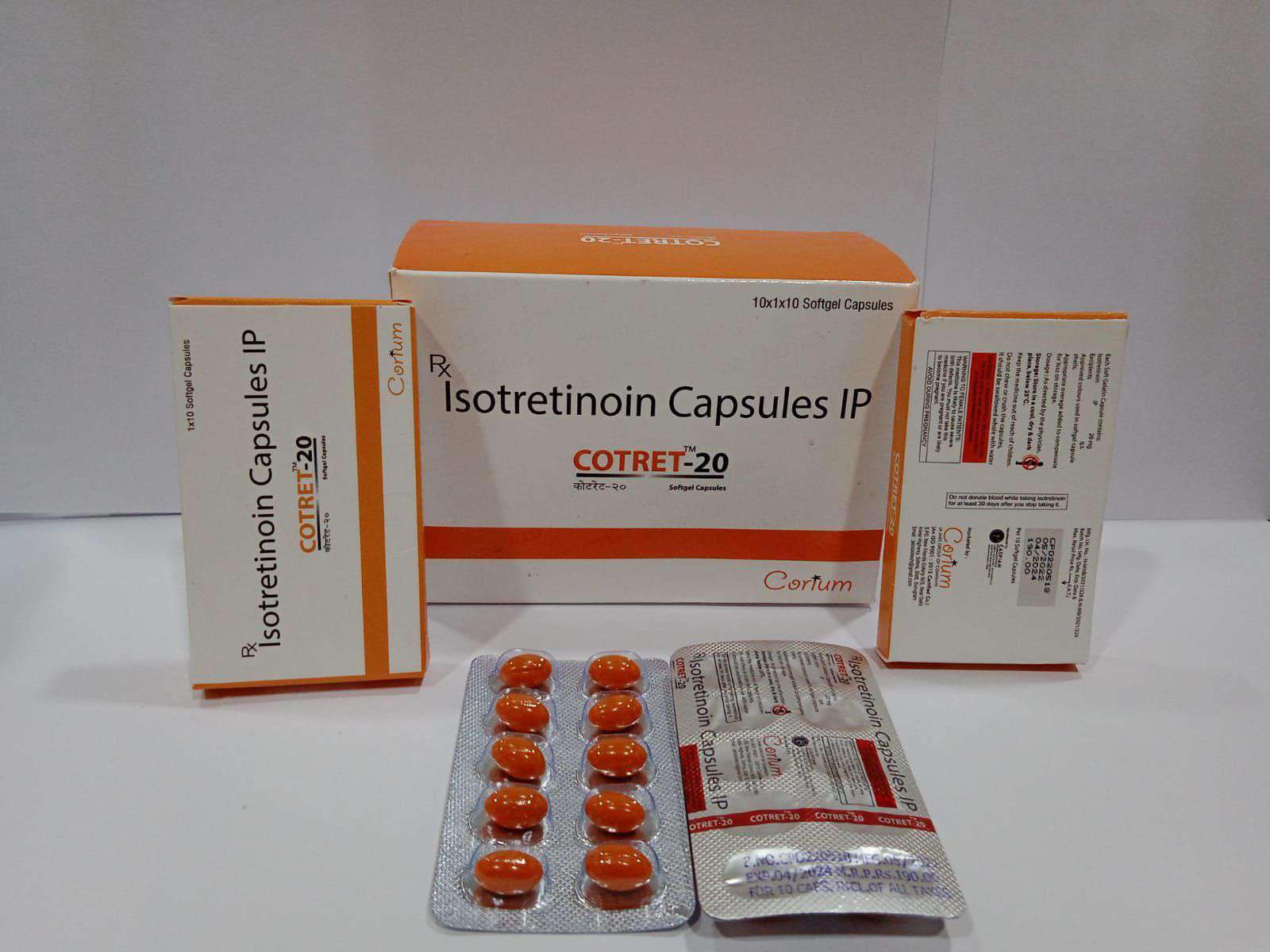 isotretinoin 10 mg ip  softgel capsules