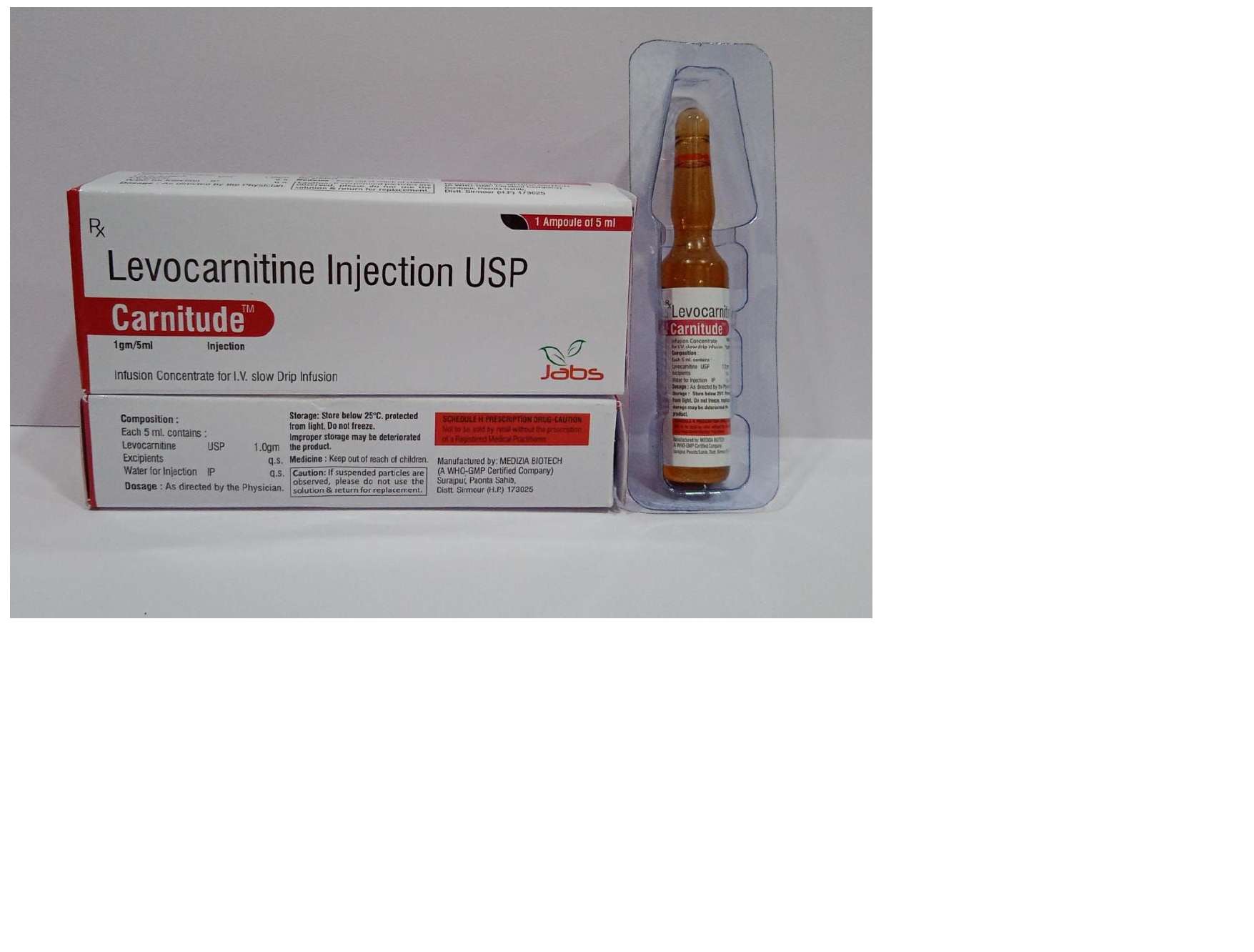 levocarnitine injection usp(new)