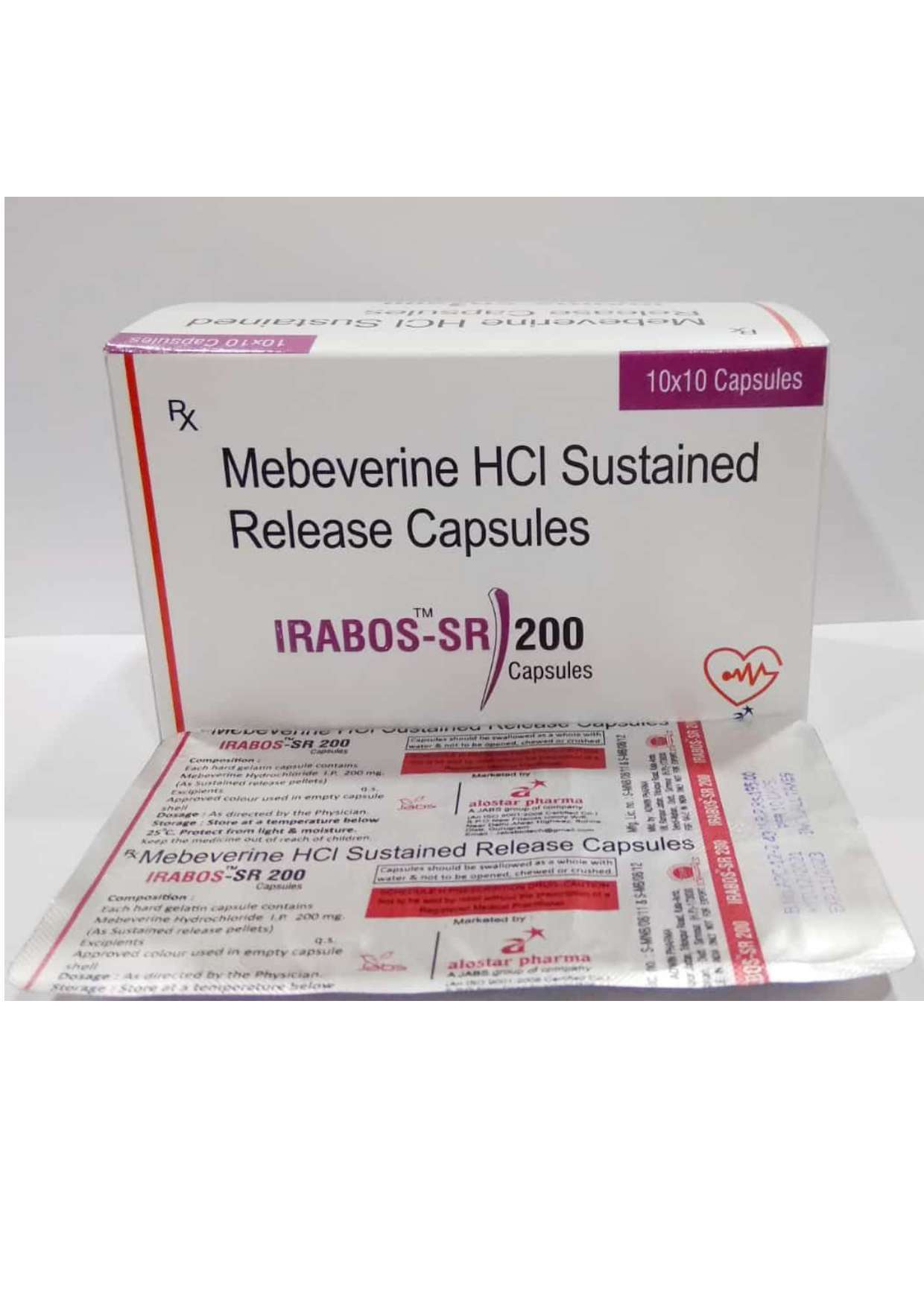 mebeverine hcl sustained release capsules