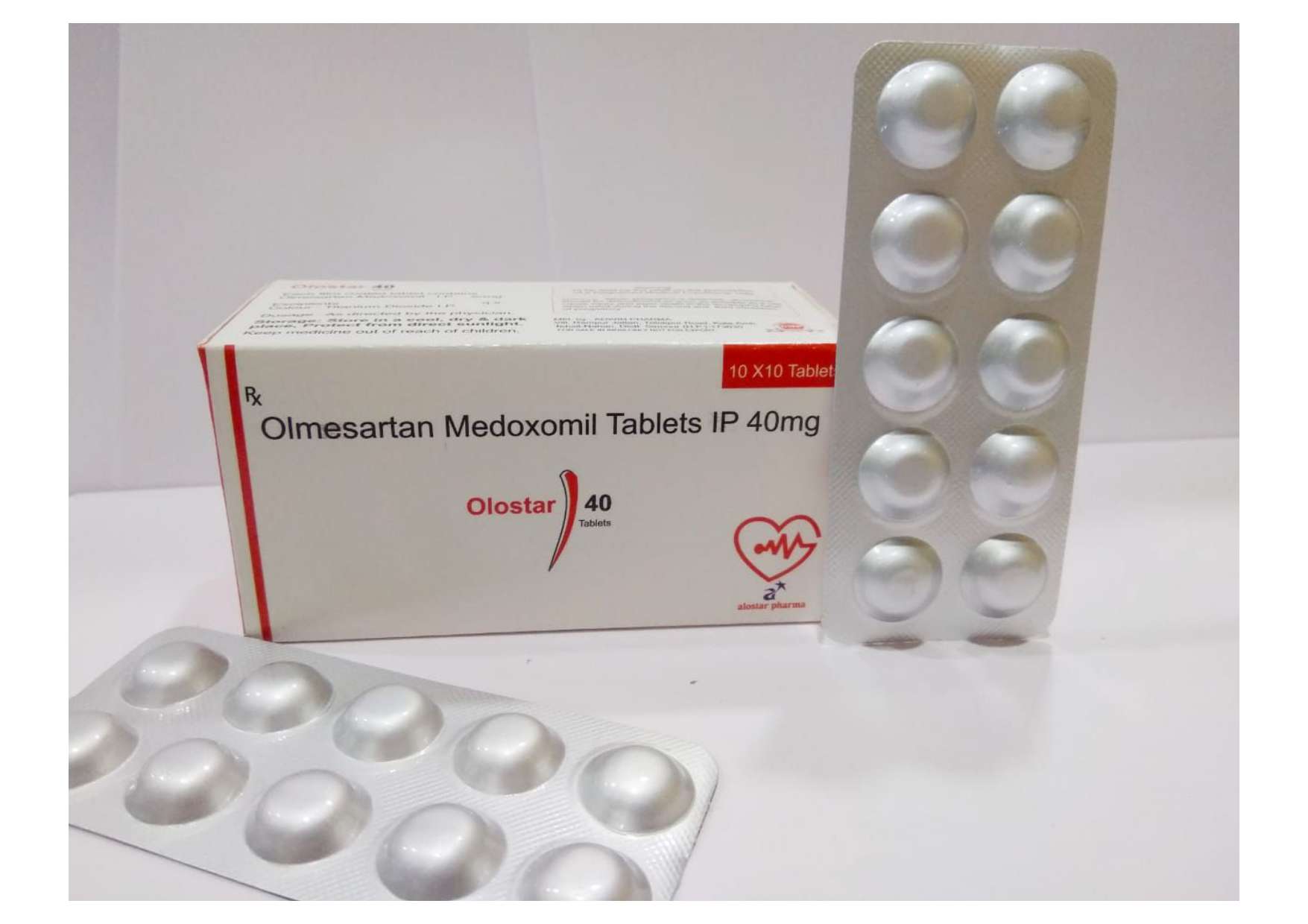 olmesartan medoxomil  tablets ip 40 mg