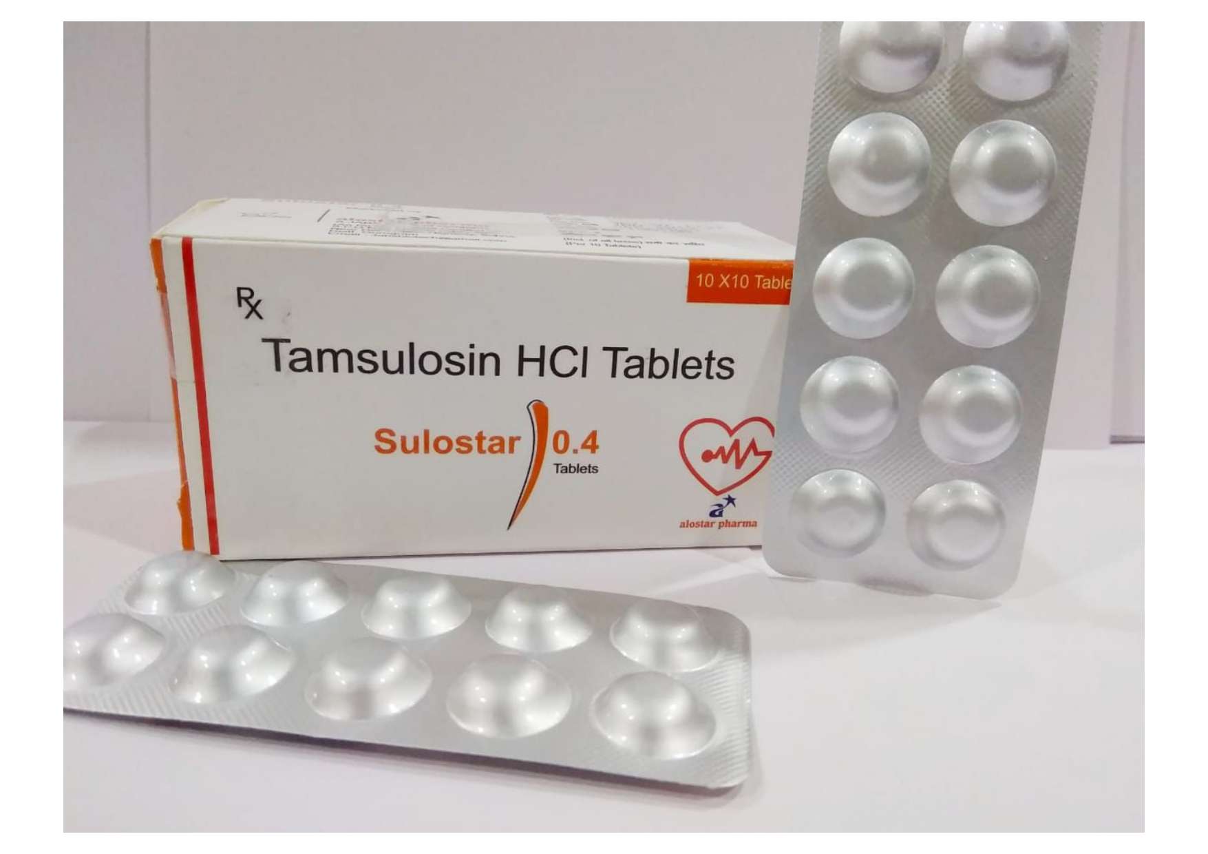 tamsulosin hydrochloride 0.4tablets (alu-alu)