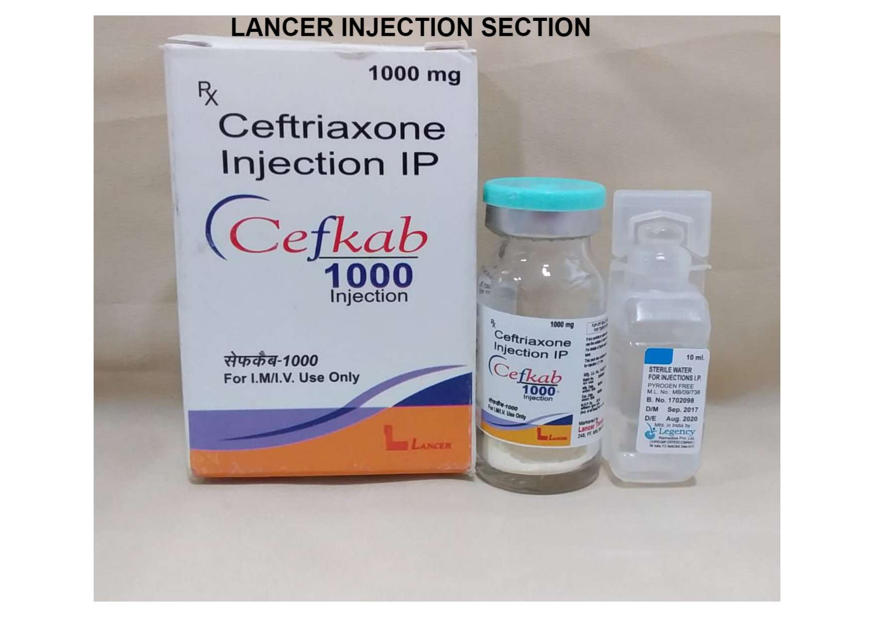 ceftriaxone 1000mg