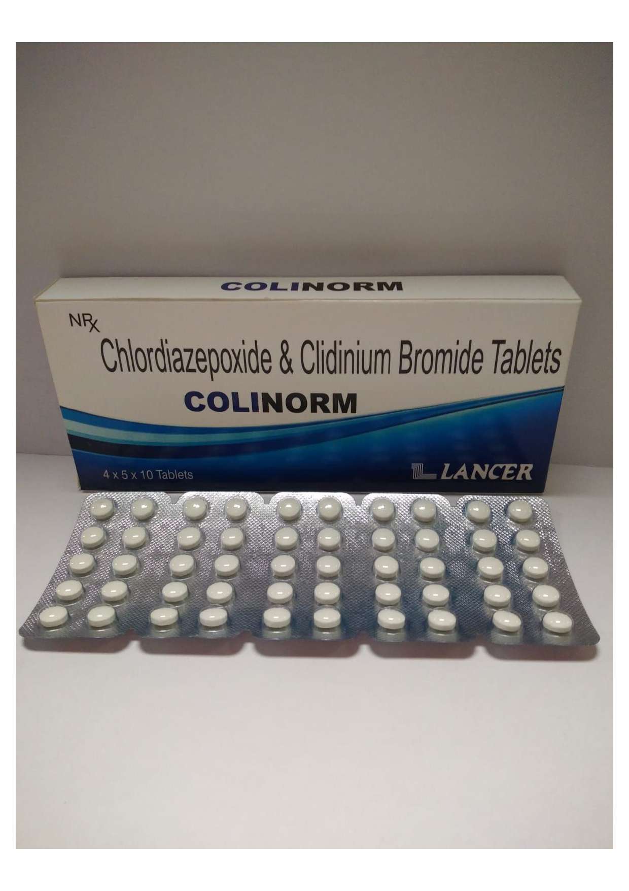 clidinium bromide usp 2.5mg+chlordiazepoxide ip 5mg