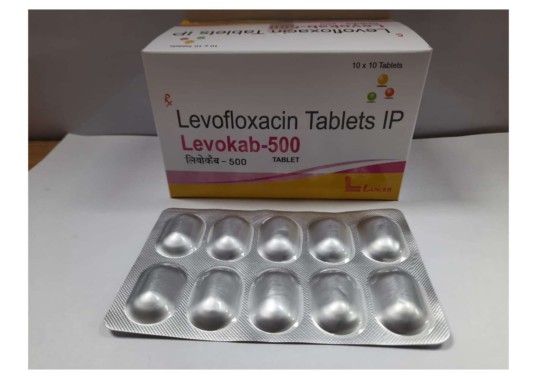 levofloxacin hemihydrate 500 mg