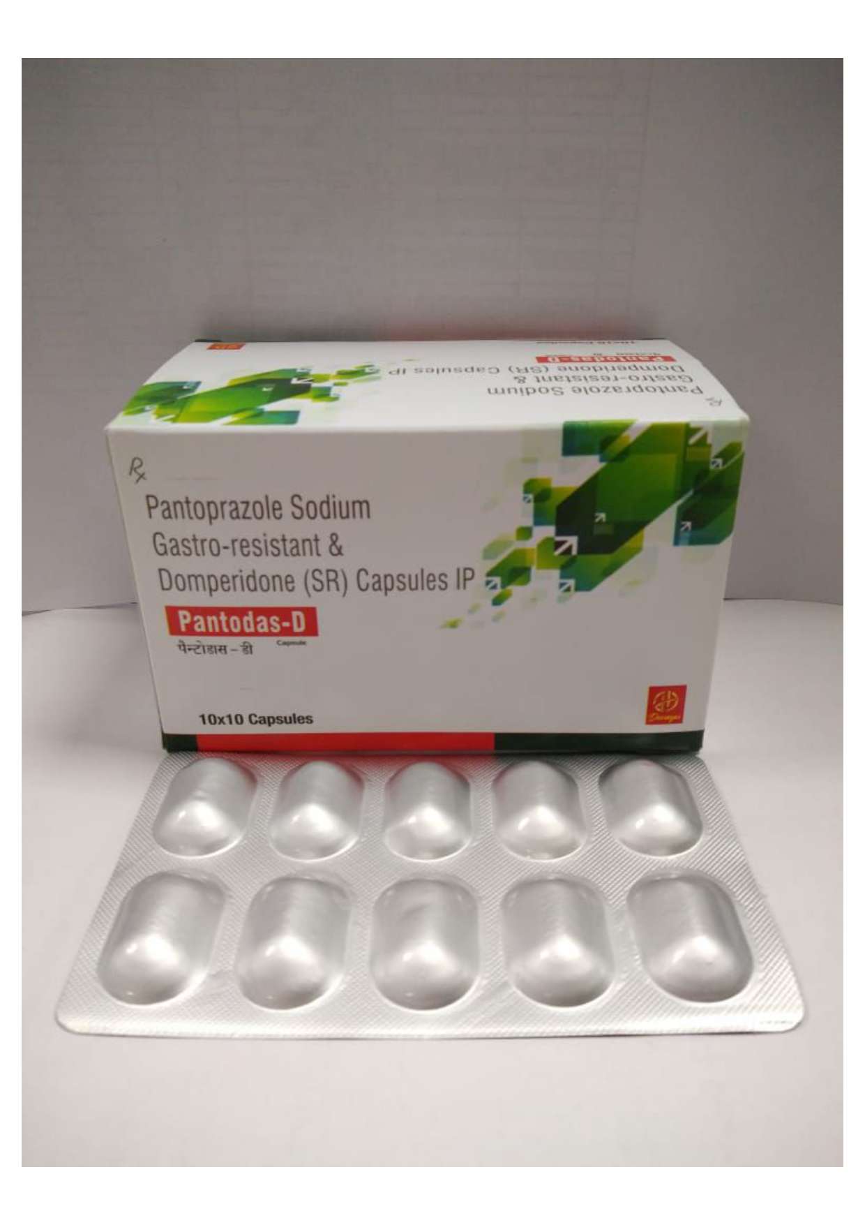 pantoprazole     40mg ec domperidone     30mg sr