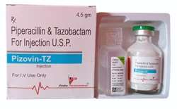piperacillin4 gm + tazobactum500 mg