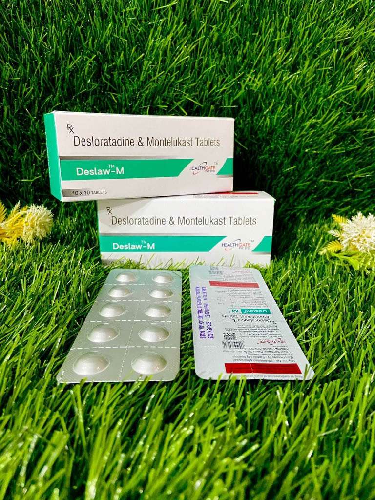 desloratadine 5 mg + montelukast 10 mg