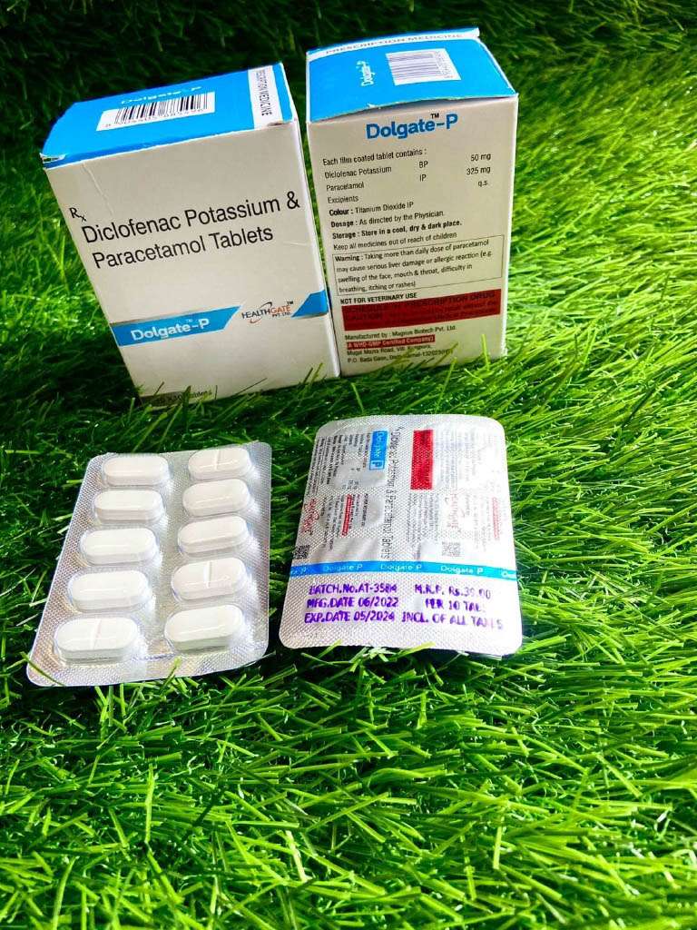 diclofenac 50 mg + paracetamol 325 mg