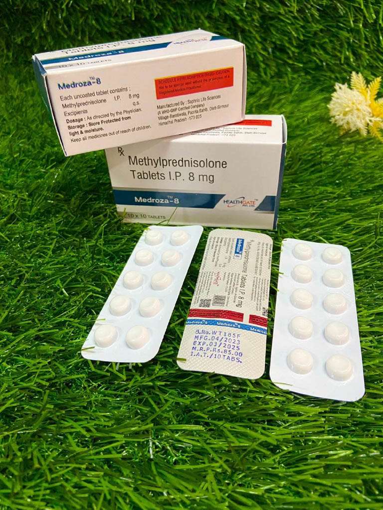 methylprednisolone 8 mg