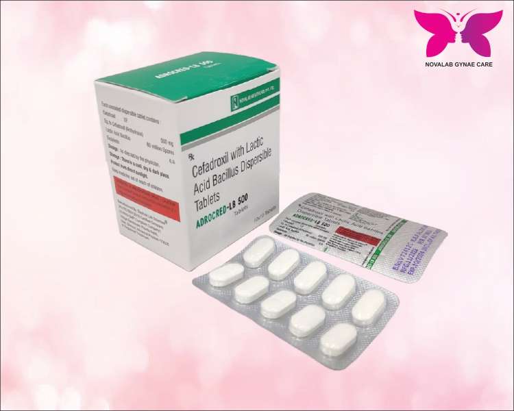 cefadroxil 500mg+lactic acid bacillius 60 million spores