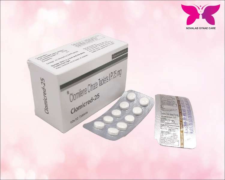 clomifene citrate 25mg tablets