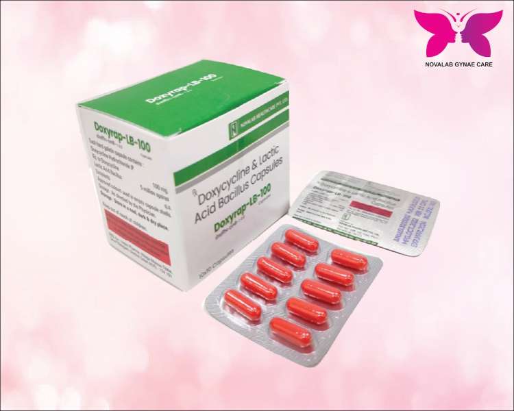 doxycycline 100+lactic acid basillus 60 million capsules