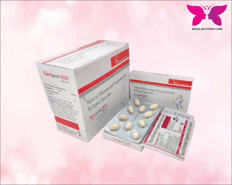 natural micronised progesterone 300mg softgel cap