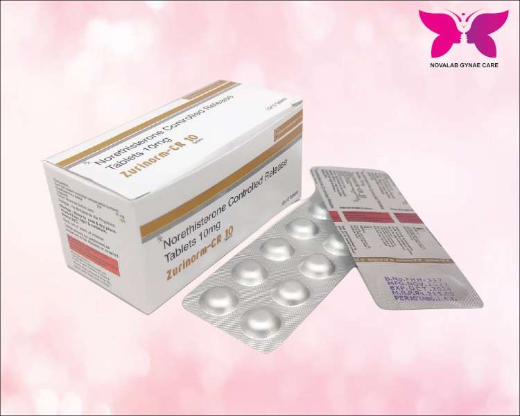 norethisterone controlled release 10 mg tablets