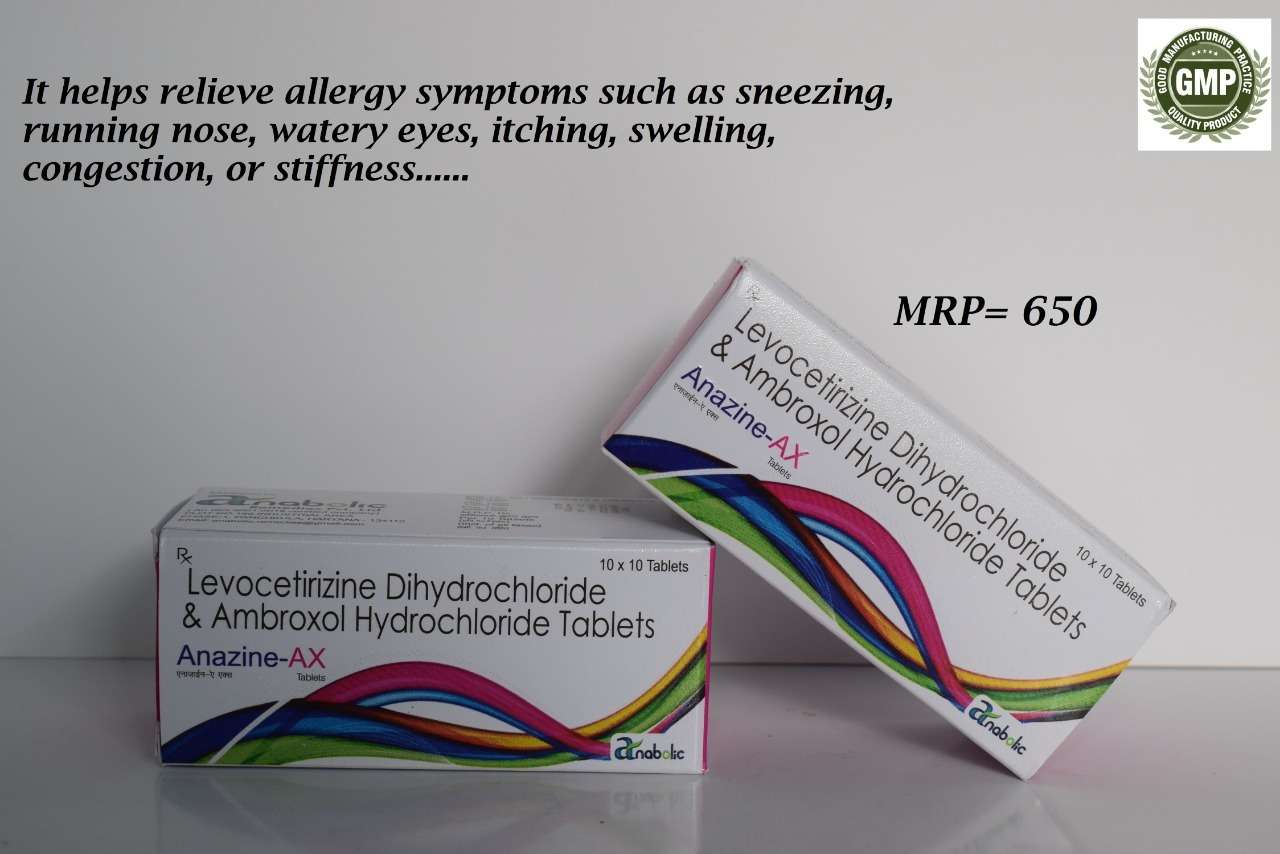 levocetirizine  dhl  5mg  +  ambroxol  hcl  60mg