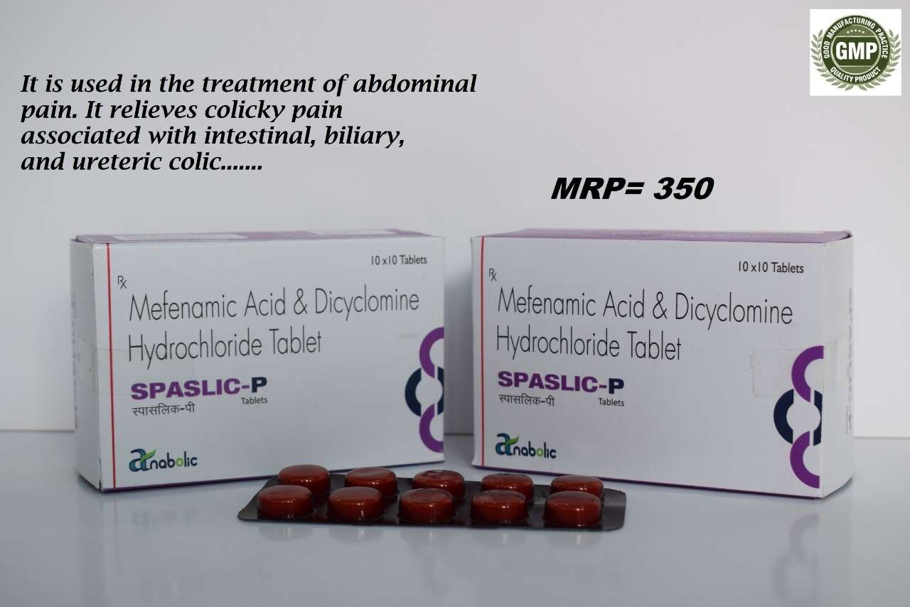 mefenamic  acid  250  mg  +  dicyclomine  hydrochloride  10  mg